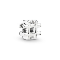 Pandora Hashtag Symbol Charm