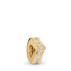 Pandora Shimmering Wish Spacer, PANDORA Shine™ & Clear CZ