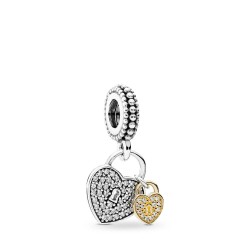 Pandora Love Locks Dangle Charm Pandora Love Locks Dangle Charm