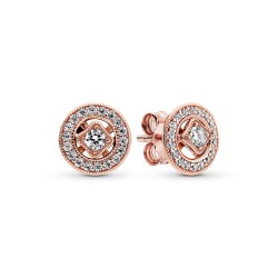 Pandora Vintage Circle Stud Earrings