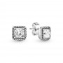 Pandora Square Sparkle Halo Stud Earrings Pandora Square Sparkle Halo Stud Earrings