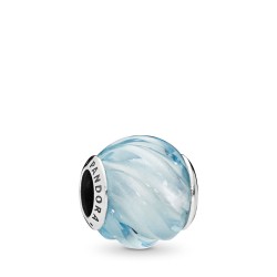 Pandora Blue Ripples Charm