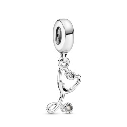 Pandora Stethoscope Heart Dangle Charm Pandora Stethoscope Heart Dangle Charm