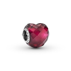 Pandora Fuchsia Pink Heart Charm