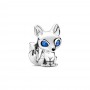 Pandora Blue-Eyed Fox Charm Pandora Blue-Eyed Fox Charm