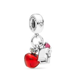 Pandora Disney, Snow White’s Apple & Heart Dangle Charm Pandora Disney, Snow White’s Apple & Heart Dangle Charm