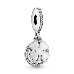 Pandora Lucky Four-Leaf Clover Dangle Charm