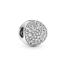 Pandora Round Pavé Charm Pandora Round Pavé Charm