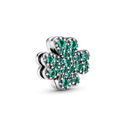 Pandora Pavé Four-Leaf Clover Clip Charm