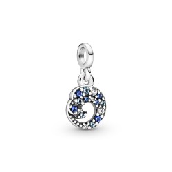 Pandora My Blue Ocean Wave Mini Dangle Pandora My Blue Ocean Wave Mini Dangle