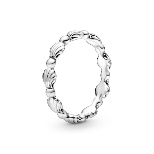 Pandora Beaded Seashell Band Ring Pandora Beaded Seashell Band Ring