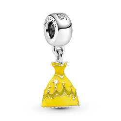 Pandora Disney Beauty and the Beast Belle's Dress Dangle Charm Pandora Disney Beauty and the Beast Belle's Dress Dangle Charm