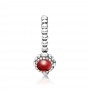 Pandora Birthday Blooms Ring, January, Garnet Pandora Birthday Blooms Ring, January, Garnet