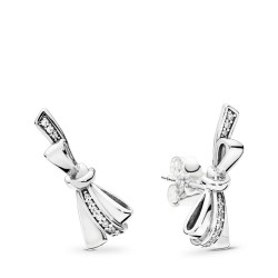 Pandora Brilliant Bows Stud Earrings