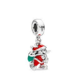 Pandora Disney, Santa Mickey & Gift Bag Dangle Charm Pandora Disney, Santa Mickey & Gift Bag Dangle Charm