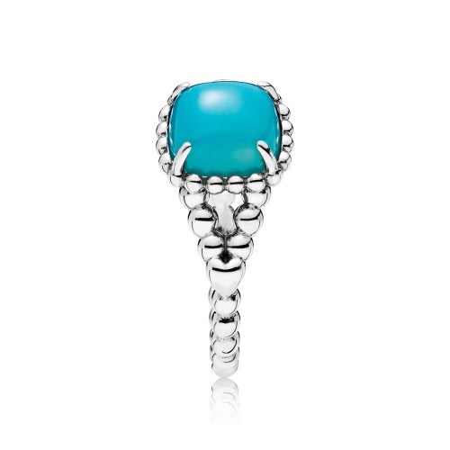 Pandora Vibrant Spirit Ring, Scuba Blue Crystal Pandora Vibrant Spirit Ring, Scuba Blue Crystal