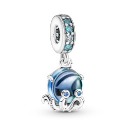 Pandora Murano Glass Cute Octopus Dangle Charm Pandora Murano Glass Cute Octopus Dangle Charm