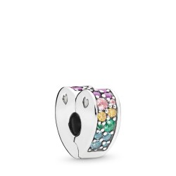 Pandora Multi-Colored Arc of Love Clip Pandora Multi-Colored Arc of Love Clip