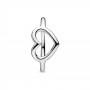 Pandora Polished Open Heart Ring Pandora Polished Open Heart Ring