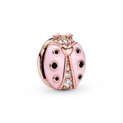 Pandora Pink Ladybird Clip Charm