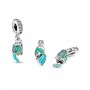 Pandora Tropical Parrot Dangle Charm Pandora Tropical Parrot Dangle Charm