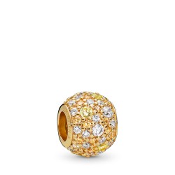 Pandora Golden Mix Pavé Charm Pandora Golden Mix Pavé Charm