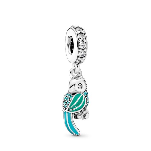 Pandora Tropical Parrot Dangle Charm Pandora Tropical Parrot Dangle Charm