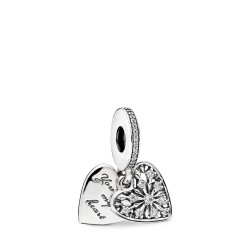 Pandora Heart of Winter Dangle Charm