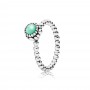Pandora Birthday Blooms Ring, May, Chrysoprase Pandora Birthday Blooms Ring, May, Chrysoprase