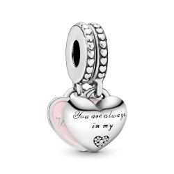 Pandora Mother & Daughter Hearts Dangle Charm