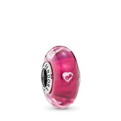 Pandora Cerise Heart Charm