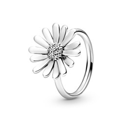 Pandora Pavé Daisy Flower Statement Ring