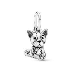 Pandora Bulldog Puppy Dog Dangle Charm