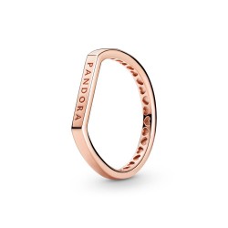 Pandora Logo Bar Stacking Ring Pandora Logo Bar Stacking Ring