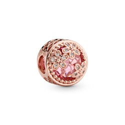 Pandora Sparkling Pink Daisy Flower Charm Pandora Sparkling Pink Daisy Flower Charm