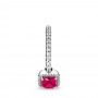 Pandora Timeless Elegance Ring, Synthetic Ruby Pandora Timeless Elegance Ring, Synthetic Ruby