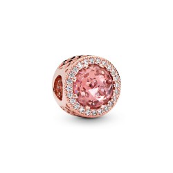 Pandora Sparkling Blush Pink Charm