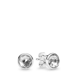 Pandora April Droplets Stud Earrings