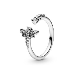 Pandora Sparkling Dragonfly Open Ring
