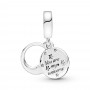 Pandora Sleeping Moon and Stars Dangle Charm Pandora Sleeping Moon and Stars Dangle Charm