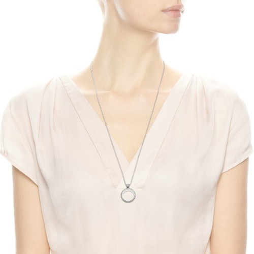 Pandora Floating Lockets Sparkling Necklace Pandora Floating Lockets Sparkling Necklace