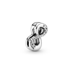 Pandora Sparkling Infinity Clip Charm