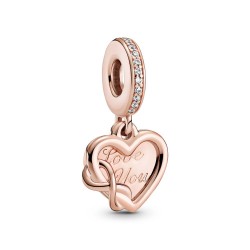 Pandora Love You Infinity Heart Dangle Charm Pandora Love You Infinity Heart Dangle Charm