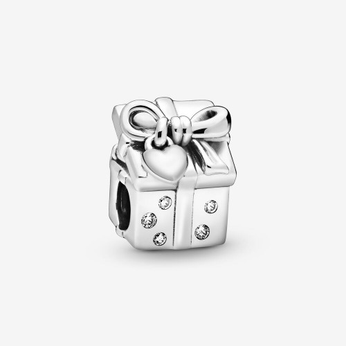 Pandora Santa in a Giftbox Charm Pandora Santa in a Giftbox Charm