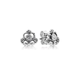 Pandora My Princess Tiara Stud Earrings