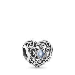 Pandora March Signature Heart Charm Pandora March Signature Heart Charm