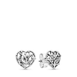 Pandora Flourishing Hearts Stud Earrings