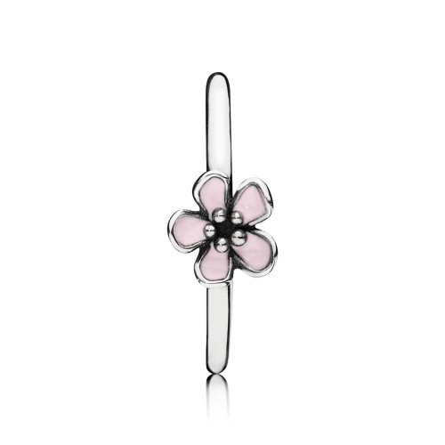 Pandora Cherry Blossom Ring, Pink Enamel Pandora Cherry Blossom Ring, Pink Enamel