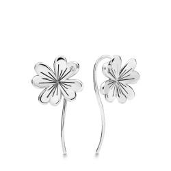 Pandora Lucky Four-Leaf Clover Earrings