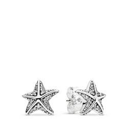 Pandora Tropical Starfish Stud Earrings